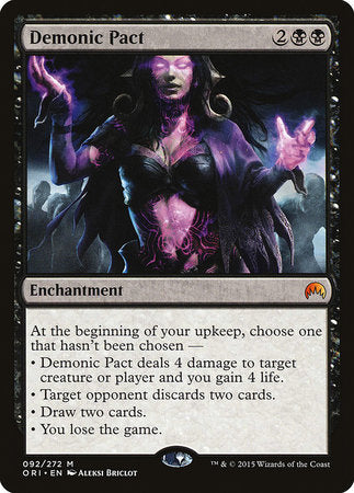 Demonic Pact [Magic Origins] | Cracking-Singles