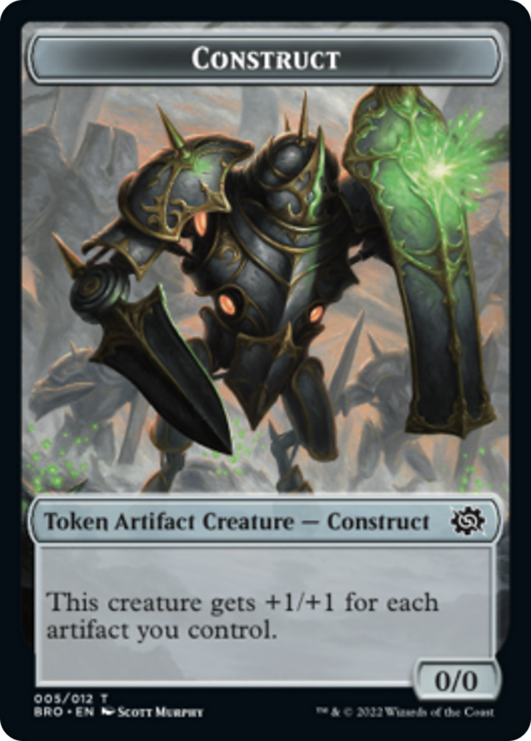 Construct Token (005) [The Brothers' War Tokens] | Cracking-Singles