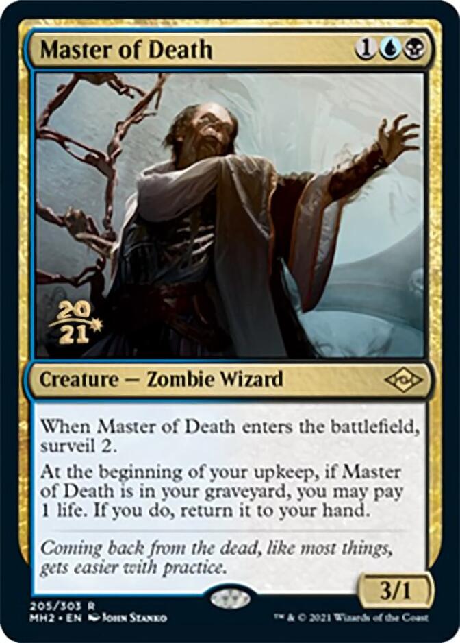 Master of Death [Modern Horizons 2 Prerelease Promos] | Cracking-Singles