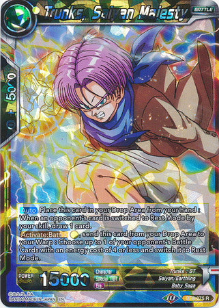 Trunks, Saiyan Majesty [BT8-075] | Cracking-Singles