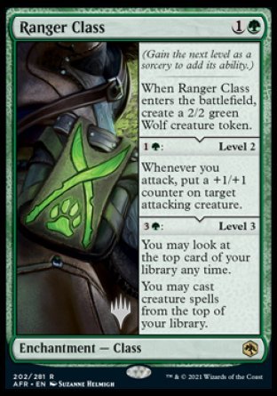 Ranger Class (Promo Pack) [Dungeons & Dragons: Adventures in the Forgotten Realms Promos] | Cracking-Singles