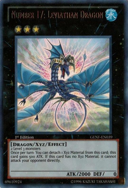 Number 17: Leviathan Dragon [GENF-EN039] Ultra Rare | Cracking-Singles