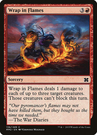 Wrap in Flames [Modern Masters 2015] | Cracking-Singles