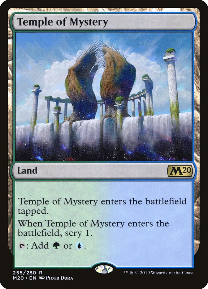 Temple of Mystery [Core Set 2020] | Cracking-Singles