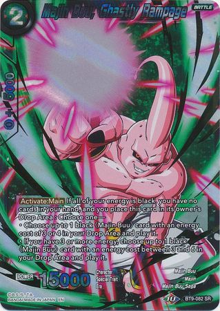 Majin Buu, Ghastly Rampage [BT9-082] | Cracking-Singles