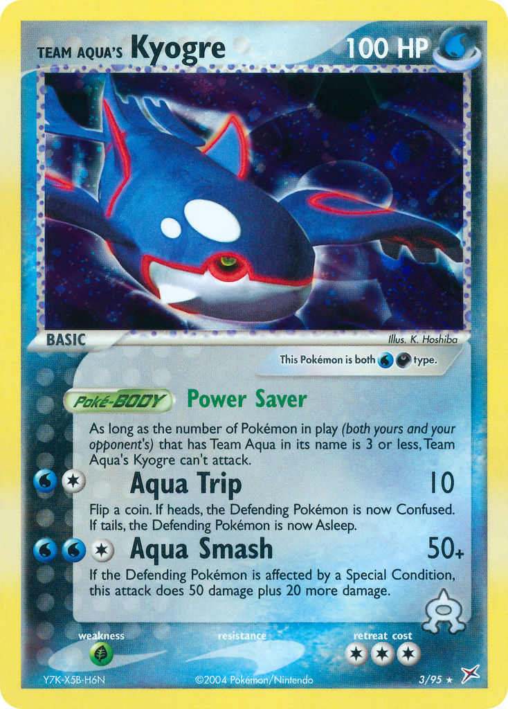 Team Aqua's Kyogre (3/95) (Theme Deck Exclusive) [EX: Team Magma vs Team Aqua] | Cracking-Singles