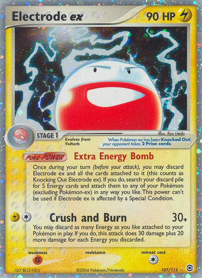 Electrode ex (107/112) [EX: FireRed & LeafGreen] | Cracking-Singles