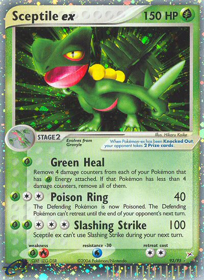 Sceptile ex (93/95) [EX: Team Magma vs Team Aqua] | Cracking-Singles