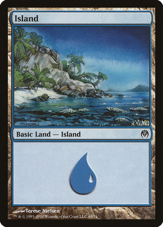 Island (68) [Duel Decks: Phyrexia vs. the Coalition] | Cracking-Singles