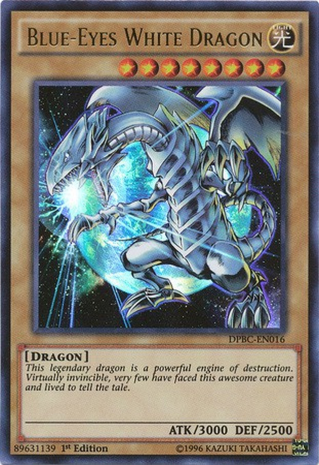 Blue-Eyes White Dragon [DPBC-EN016] Ultra Rare | Cracking-Singles