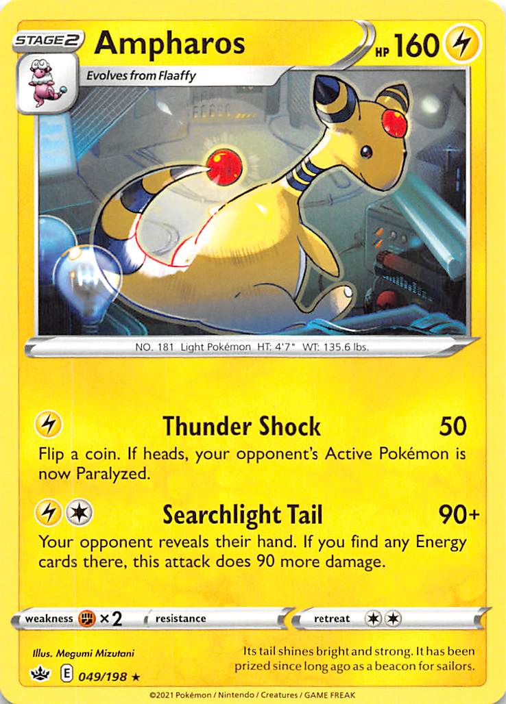 Ampharos (049/198) [Sword & Shield: Chilling Reign] | Cracking-Singles