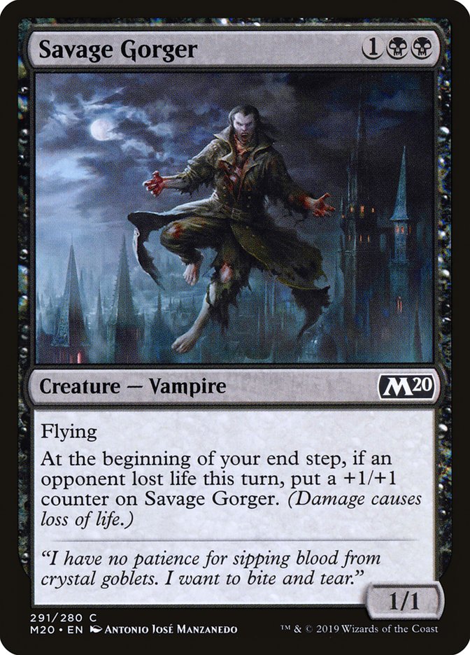 Savage Gorger [Core Set 2020] | Cracking-Singles