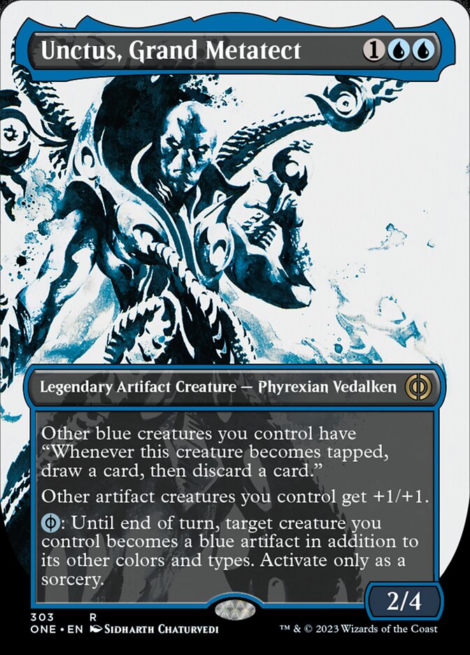 Unctus, Grand Metatect (Borderless Ichor) [Phyrexia: All Will Be One] | Cracking-Singles