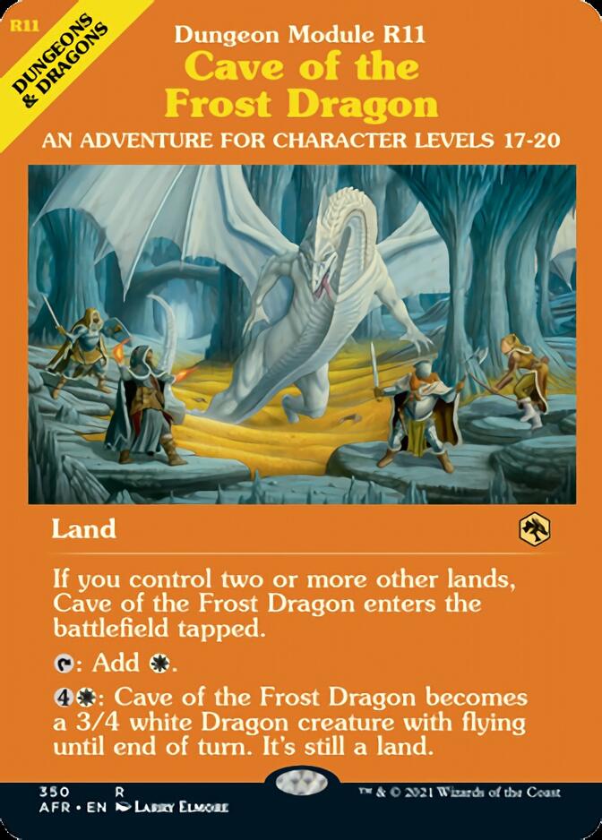 Cave of the Frost Dragon (Dungeon Module) [Dungeons & Dragons: Adventures in the Forgotten Realms] | Cracking-Singles