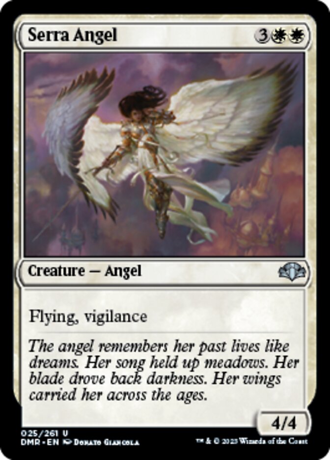 Serra Angel [Dominaria Remastered] | Cracking-Singles