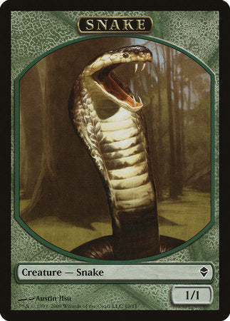 Snake Token [Zendikar Tokens] | Cracking-Singles