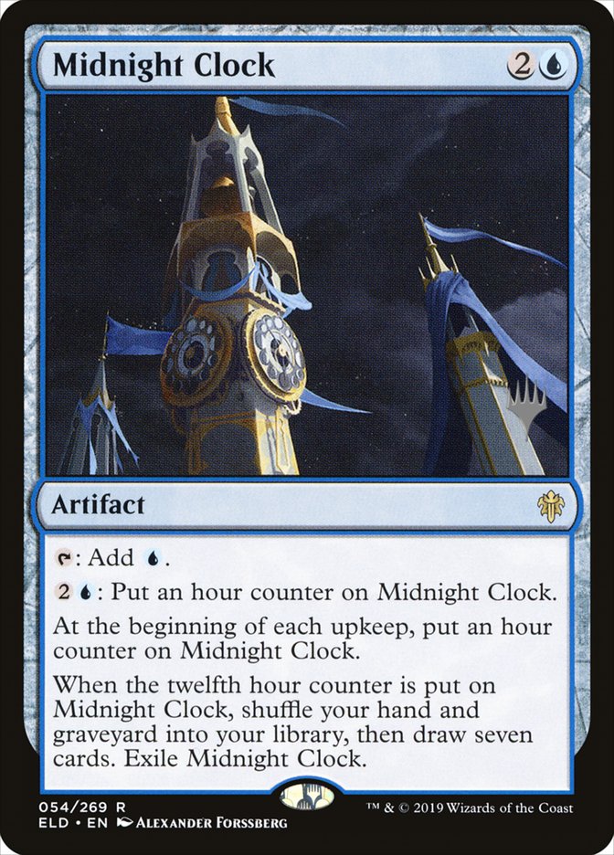 Midnight Clock (Promo Pack) [Throne of Eldraine Promos] | Cracking-Singles