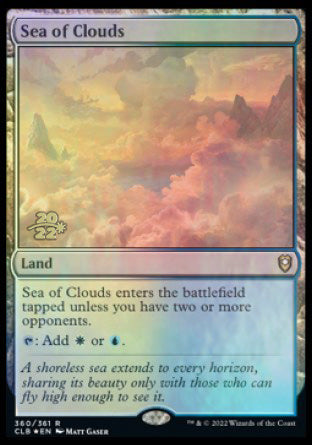 Sea of Clouds [Commander Legends: Battle for Baldur's Gate Prerelease Promos] | Cracking-Singles