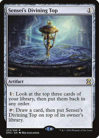 Sensei's Divining Top [Eternal Masters] | Cracking-Singles