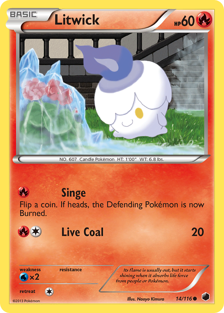 Litwick (14/116) [Black & White: Plasma Freeze] | Cracking-Singles