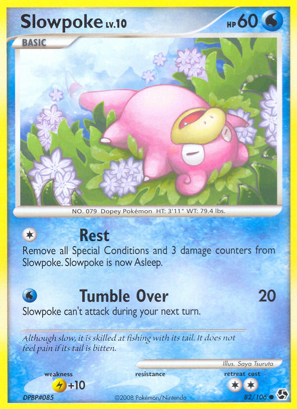 Slowpoke (82/106) [Diamond & Pearl: Great Encounters] | Cracking-Singles