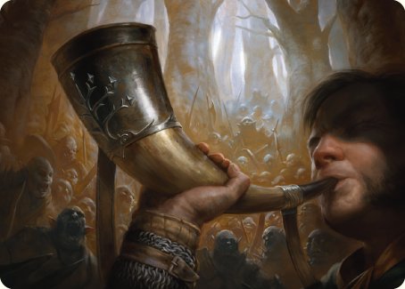 Horn of Gondor Art Card [The Lord of the Rings: Tales of Middle-earth Art Series] | Cracking-Singles