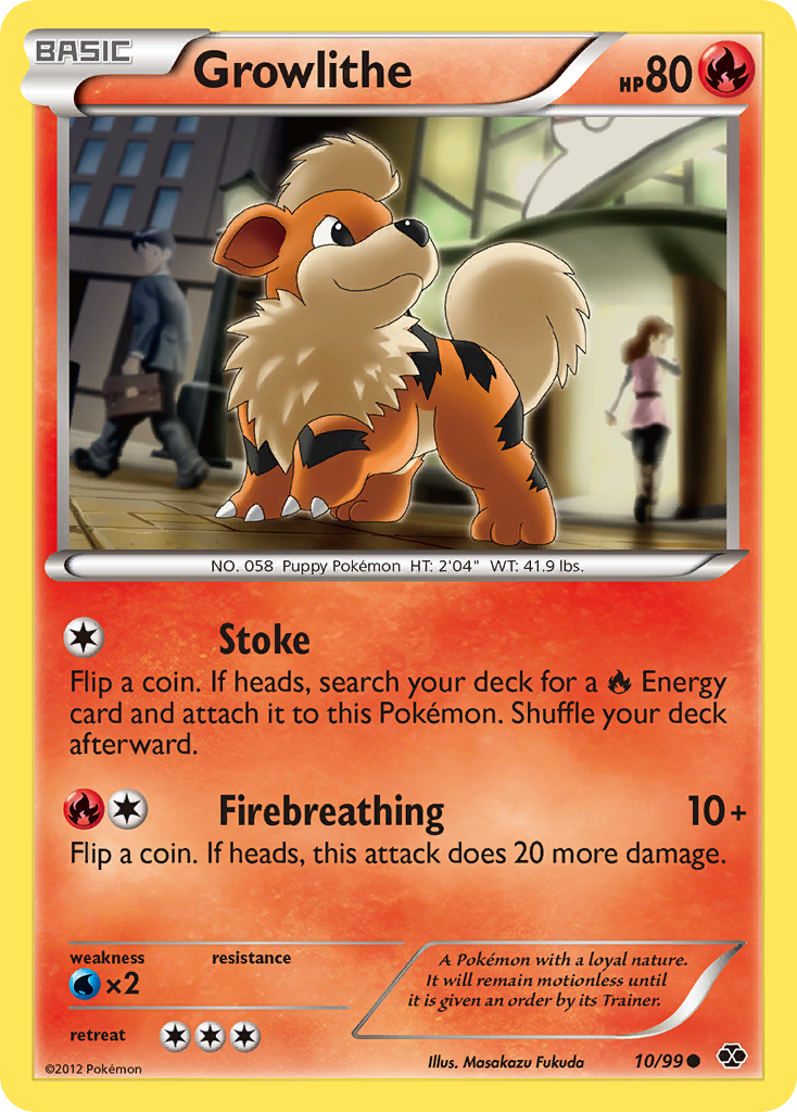 Growlithe (10/99) [Black & White: Next Destinies] | Cracking-Singles