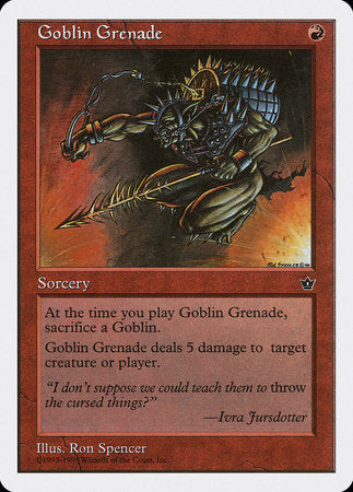 Goblin Grenade [Anthologies] | Cracking-Singles