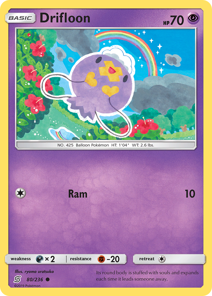 Drifloon (80/236) [Sun & Moon: Unified Minds] | Cracking-Singles