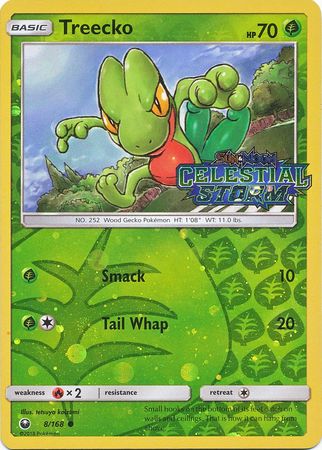 Treecko (8/168) (Toys R Us Exclusive) [Sun & Moon: Celestial Storm] | Cracking-Singles