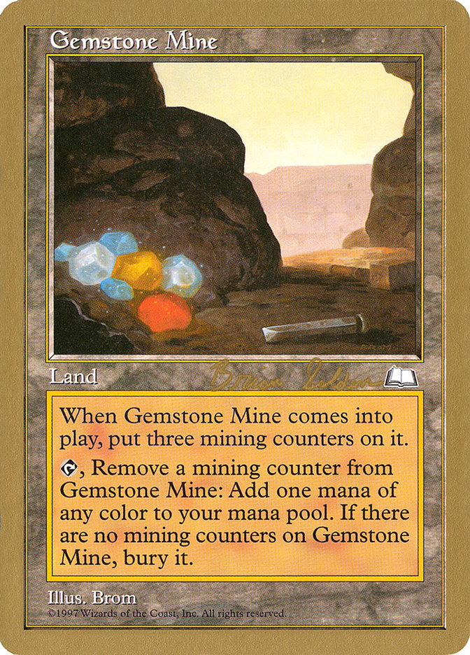 Gemstone Mine (Brian Selden) [World Championship Decks 1998] | Cracking-Singles