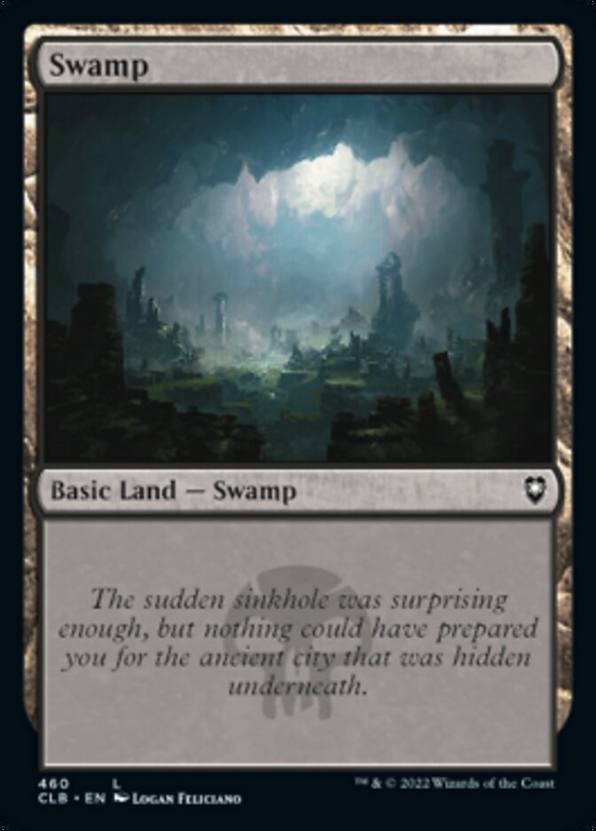 Swamp (460) [Commander Legends: Battle for Baldur's Gate] | Cracking-Singles