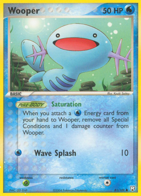 Wooper (81/109) [EX: Team Rocket Returns] | Cracking-Singles