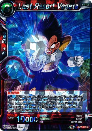 Last Resort Vegeta [BT7-010] | Cracking-Singles