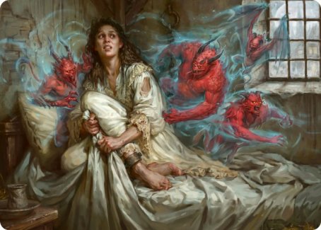 Eruth, Tormented Prophet Art Card [Innistrad: Crimson Vow Art Series] | Cracking-Singles