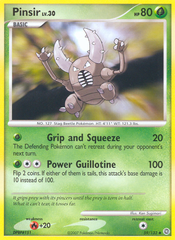 Pinsir (59/132) [Diamond & Pearl: Secret Wonders] | Cracking-Singles