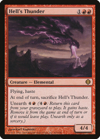 Hell's Thunder [Shards of Alara] | Cracking-Singles