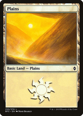 Plains (250) [Battle for Zendikar] | Cracking-Singles