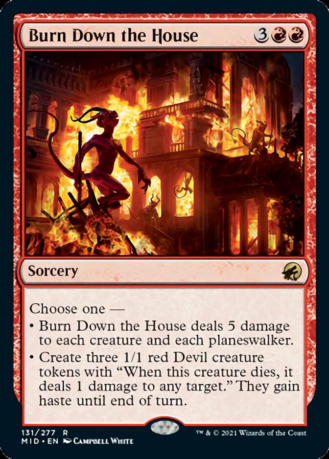 Burn Down the House [Innistrad: Midnight Hunt] | Cracking-Singles