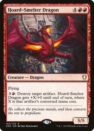 Hoard-Smelter Dragon [Commander Anthology Volume II] | Cracking-Singles