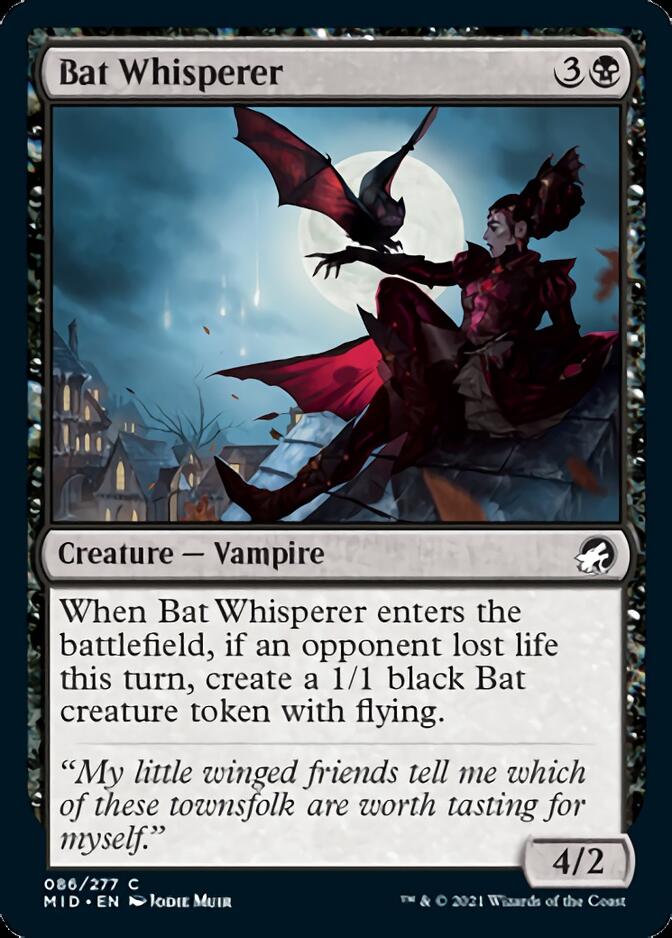 Bat Whisperer [Innistrad: Midnight Hunt] | Cracking-Singles