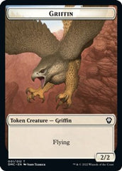 Zombie Knight // Griffin Double-sided Token [Dominaria United Commander Tokens] | Cracking-Singles