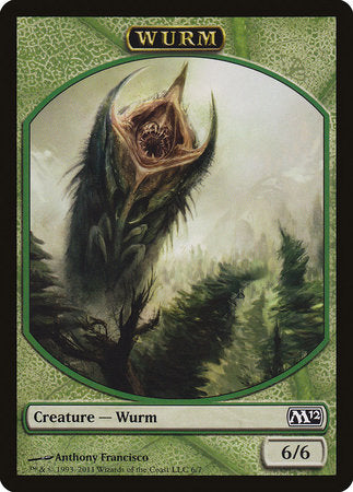 Wurm Token [Magic 2012 Tokens] | Cracking-Singles