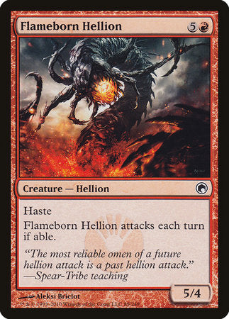 Flameborn Hellion [Scars of Mirrodin] | Cracking-Singles