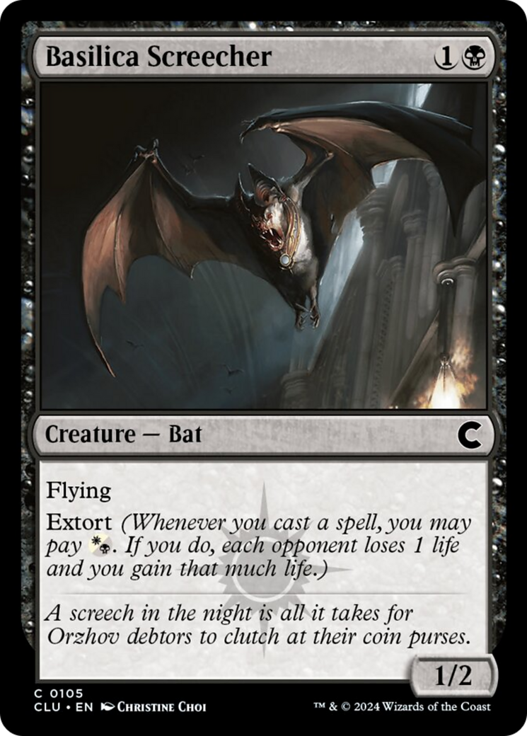 Basilica Screecher [Ravnica: Clue Edition] | Cracking-Singles