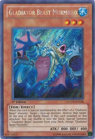 Gladiator Beast Murmillo [LCGX-EN236] Secret Rare | Cracking-Singles