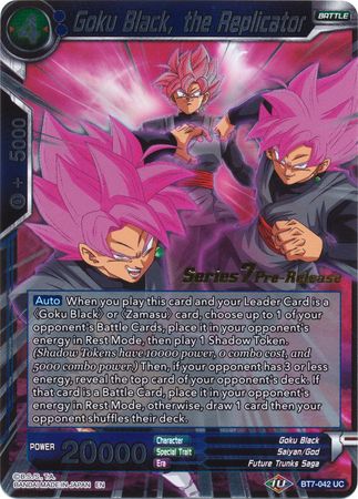 Goku Black, the Replicator [BT7-042_PR] | Cracking-Singles