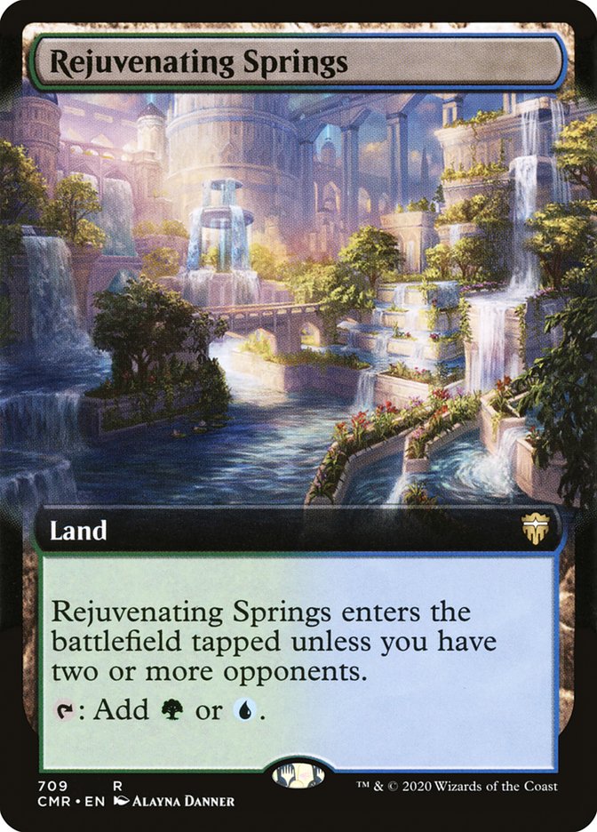 Rejuvenating Springs (Extended) [Commander Legends] | Cracking-Singles