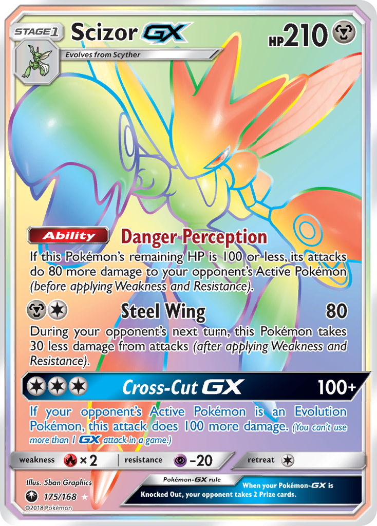 Scizor GX (175/168) [Sun & Moon: Celestial Storm] | Cracking-Singles