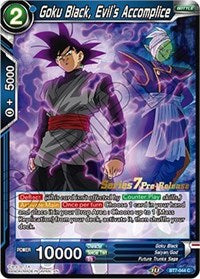 Goku Black, Evil's Accomplice [BT7-044_PR] | Cracking-Singles